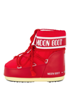 Moon Boot Red Icon Low Snow Boots In Red