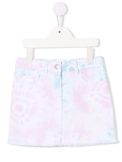 Chiara Ferragni Kids' Multicolor Skirt Girl In Pink