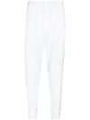 Dsquared2 Sprayed Icon Logo Track Pants In White