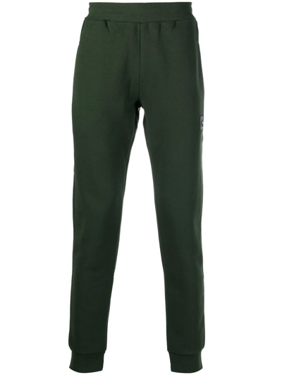 Tommy Hilfiger Tapered Elasticated Track Pants In Green