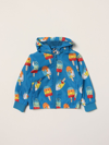 Stella Mccartney Baby Girl Patterned Jacket In Blue