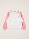 N°21 Sweatshirt With Collar In White