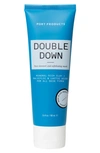 PORT PRODUCTS DOUBLE DOWN FACE CLEANSER & EXFOLIATING MASK, 3.4 OZ