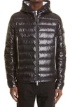 Moncler Galion Quilted Down Puffer Jacket In Black