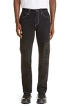 BURBERRY STRAIGHT LEG DENIM JEANS