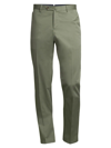 Pt Torino Slim-fit Stretch Flat-front Trousers In Grey