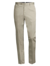 Pt Torino Slim-fit Stretch Flat-front Trousers In Soft Sand