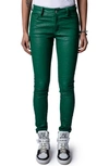 ZADIG & VOLTAIRE PHLAME LEATHER PANTS