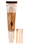 Charlotte Tilbury Beautiful Skin Medium Coverage Liquid Foundation With Hyaluronic Acid 13 Warm 1 oz/ 30 ml In 13 Warm