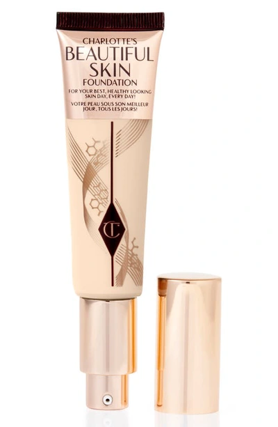 Charlotte Tilbury Beautiful Skin Medium Coverage Liquid Foundation With Hyaluronic Acid 1 Neutral 1 oz/ 30 ml