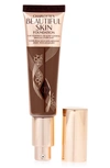 Charlotte Tilbury Beautiful Skin Medium Coverage Liquid Foundation With Hyaluronic Acid 17 Neutral 1 oz/ 30 ml In Tan