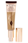 Charlotte Tilbury Beautiful Skin Medium Coverage Liquid Foundation With Hyaluronic Acid 9 Neutral 1 oz/ 30 ml