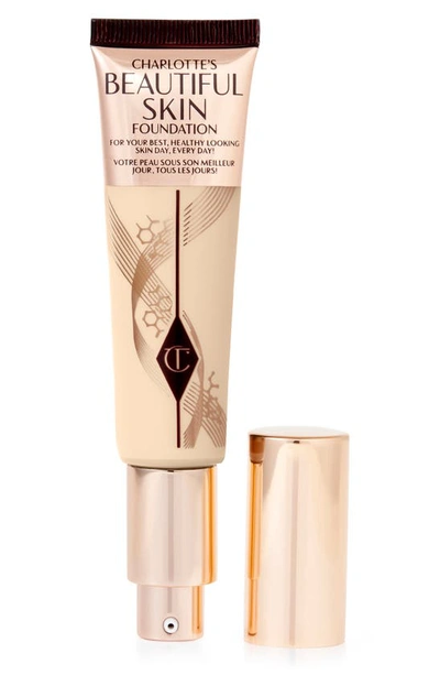 Charlotte Tilbury Beautiful Skin Medium Coverage Liquid Foundation With Hyaluronic Acid 2 Neutral 1 oz/ 30 ml