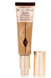 Charlotte Tilbury Beautiful Skin Medium Coverage Liquid Foundation With Hyaluronic Acid 10 Neutral 1 oz/ 30 ml