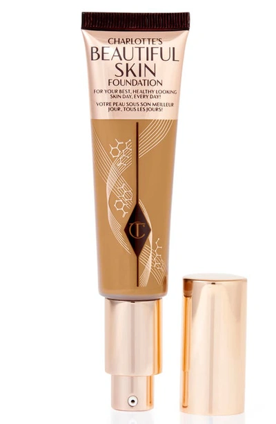 Charlotte Tilbury Beautiful Skin Medium Coverage Liquid Foundation With Hyaluronic Acid 10 Neutral 1 oz/ 30 ml