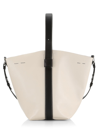 Proenza Schouler White Label Leather Bucket Bag In Vanilla