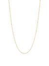 SAKS FIFTH AVENUE WOMEN'S 14K GOLD BEAD CHAIN NECKLACE
