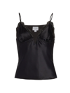 CAMI NYC WOMEN'S ROSELYN LACE-TRIM SILK CAMISOLE