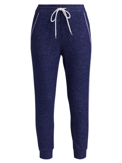 Nic + Zoe Sweet Dreams Ankle Crop Joggers In Navy Mix