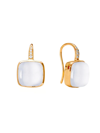 Syna Women's Candy 18k Yellow Gold, Moonstone Quartz, & Diamond Drop Earrings
