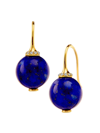 Syna Women's Mogul 18k Gold, Diamond & Lapis Lazuli Bead Earrings