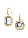 Syna Women's Mogul 18k Gold, Diamond & Rock Crystal Earrings