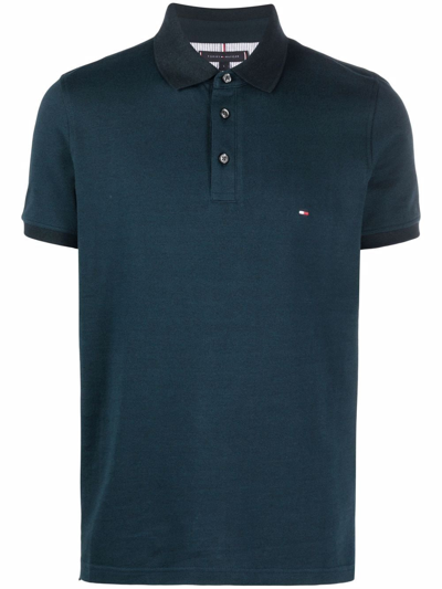 Tommy Hilfiger Short-sleeve Polo Shirt In Green