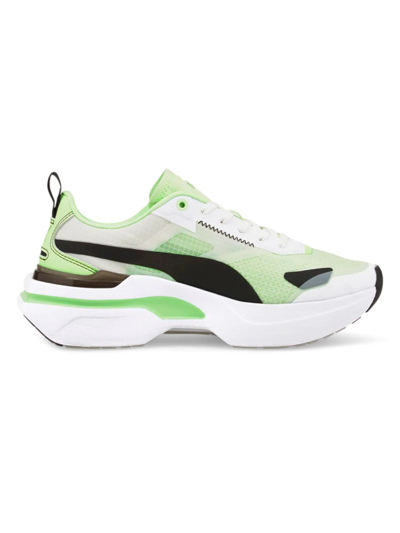 Puma Women's Kosmo Rider Casual Sneakers From Finish Line In Green