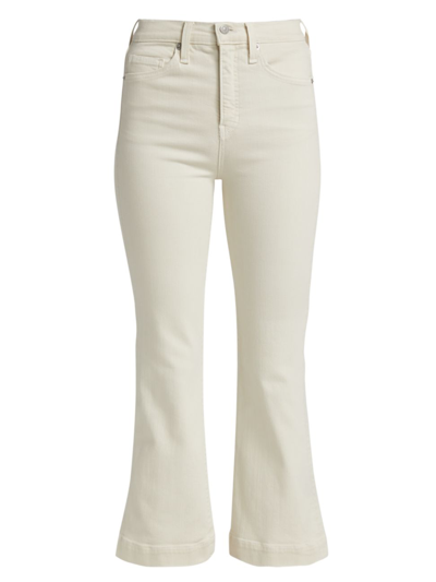 Veronica Beard Women's Carson High-rise Ankle Flare Jeans In Neutral