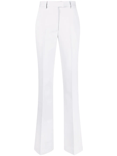 Golden Goose High-waisted Trousers In Blue