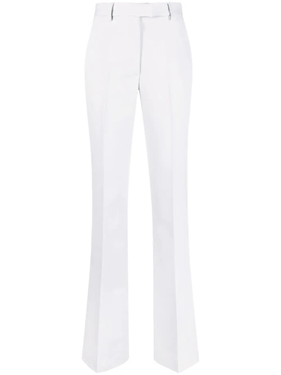 Golden Goose High-waisted Trousers In White