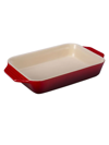 Le Creuset 3.15-quart Rectangular Dish In Cerise