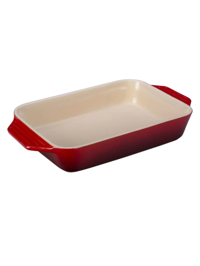 Le Creuset 3.15-quart Rectangular Dish In Cerise