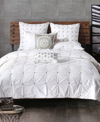 INK+IVY MASIE TUFTED DUVET COVER SET, FULL/QUEEN