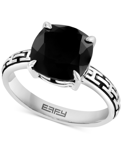 Effy Collection Effy Onyx Ring In Sterling Silver