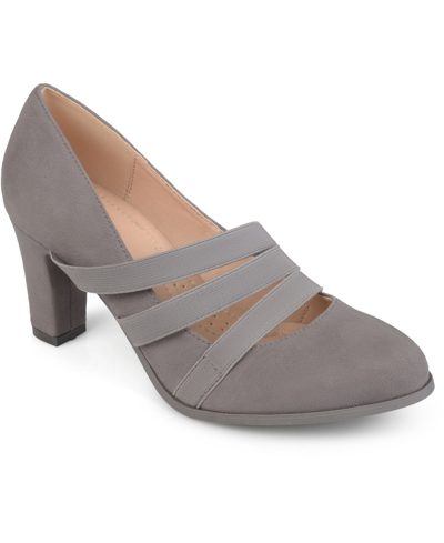 Journee Collection Women's Loren Heels In Gray