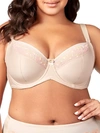 Elila Blossom Side Support Balcony Bra In Nude