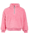 IDEOLOGY TODDLER GIRLS SHERPA QUARTER-ZIP PULLOVER, CREATED FOR MACY'S
