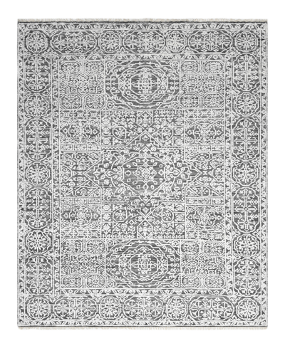 Timeless Rug Designs Transitional S3354 8' X 10' Area Rug In Gray