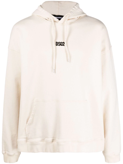 Dsquared2 Hoodie Con Logo - Atterley In Nude