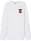 BURBERRY MONOGRAM MOTIF OVERSIZED SWEATSHIRT