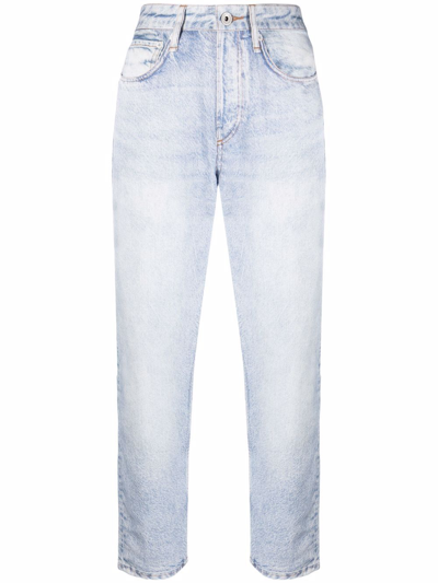 Rag & Bone Rosa Tapered Jeans In Blau