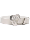 Isabel Marant Louama Decorative-buckle Belt In Weiss