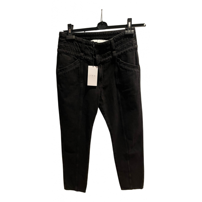 Pre-owned Iro Jeans In Black