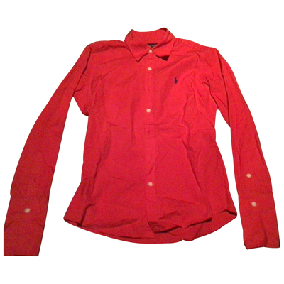 Pre-owned Ralph Lauren Shirt In Red