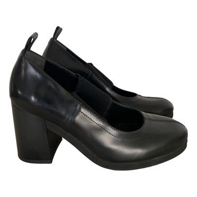 Pre-owned Sonia Rykiel Leather Heels In Black