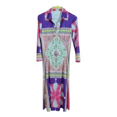 Pre-owned Etro Dress In Multicolour