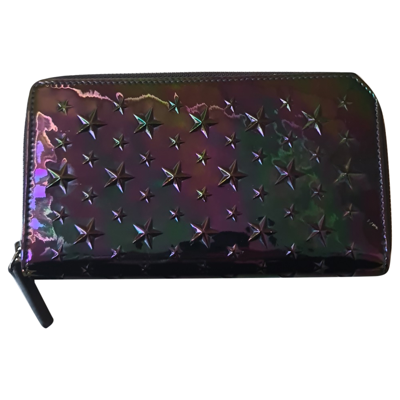Pre-owned Jimmy Choo Patent Leather Purse In Multicolour