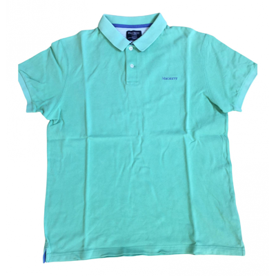 Pre-owned Hackett London Polo Shirt In Green
