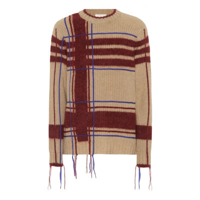 Pre-owned Tory Burch Wool Jumper In Multicolour